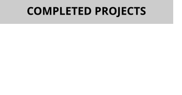 Completed projects •	Hotel & Resorts •	Museum •	Airport  •	Theme park